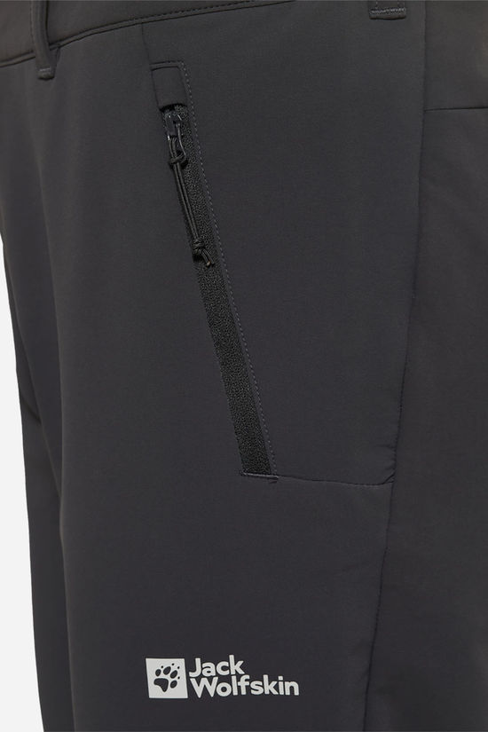 Jack Wolfskin Activate Thermic Softshell Broek dark grey