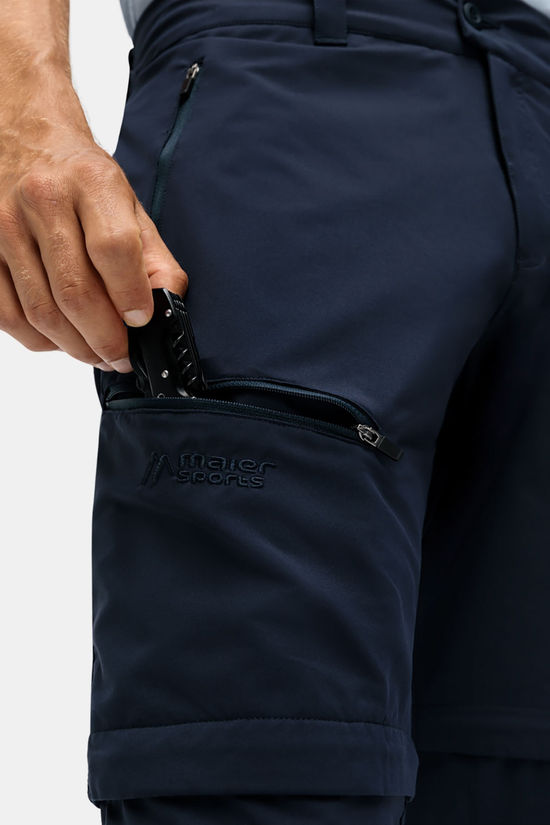 Maier Sports Tajo Zip Loop Afritsbroek dark blue