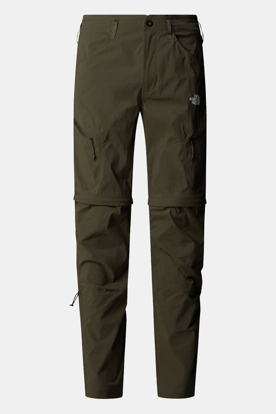 The North Face Exploration Reg Tapered Convertible Afritsbroek dark khaki
