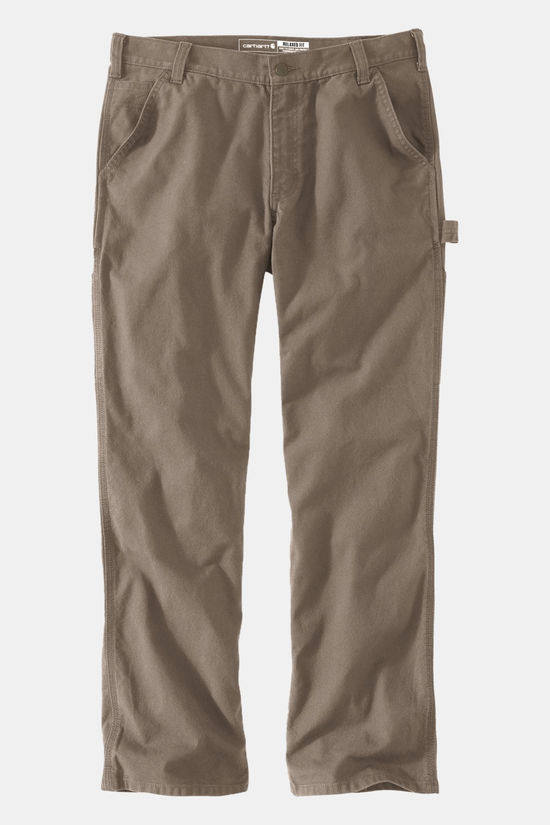 Carhartt Relaxed Straight Rugged Flex Duckstof Werkbroek stone
