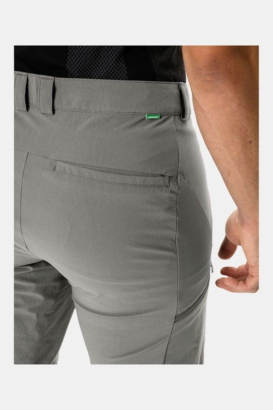 Vaude Farley II Stretch ZO Broek Short Stone Grey