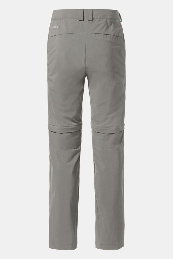 Vaude Farley II Stretch ZO Broek Short Stone Grey