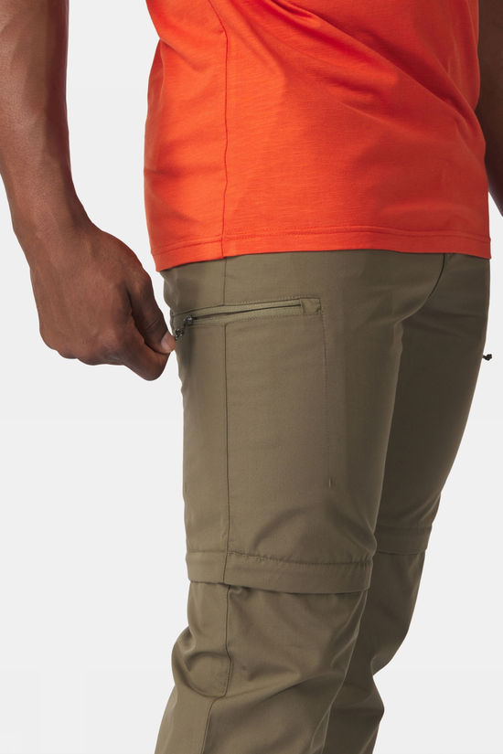 Ayacucho Bergen Lite Zip-Off Afritsbroek dark khaki
