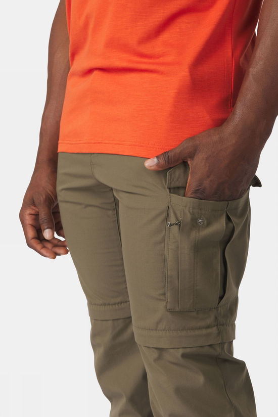 Ayacucho Bergen Lite Zip-Off Afritsbroek dark khaki