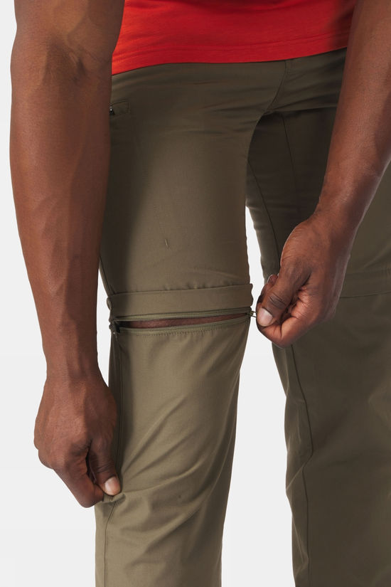 Ayacucho Bergen Lite Zip-Off Afritsbroek dark khaki