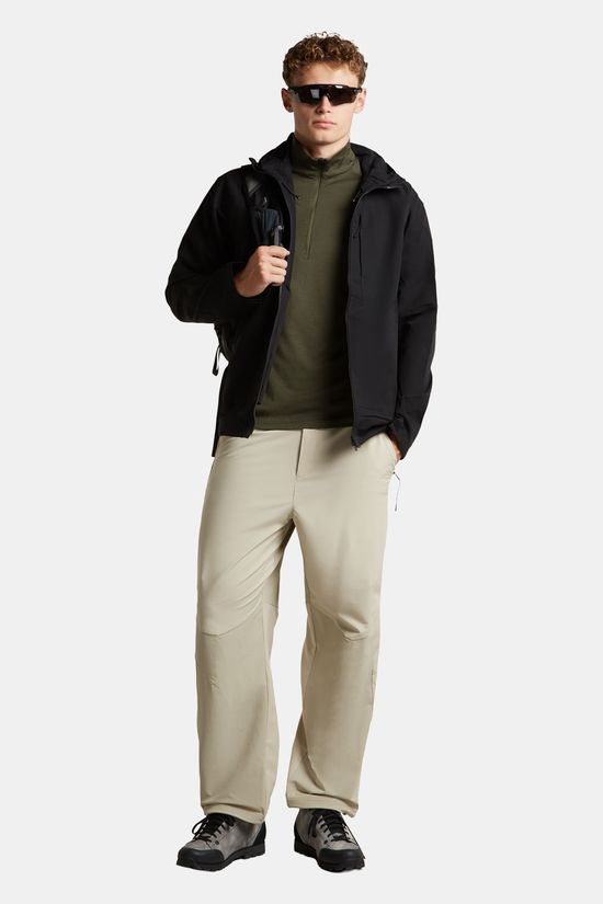 icebreaker 200 Oasis LS Half Zip dark khaki