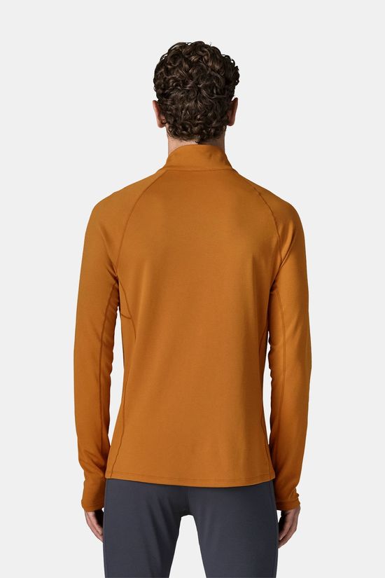 Patagonia Capilene Midweight Zip-Neck Thermoshirt mid brown