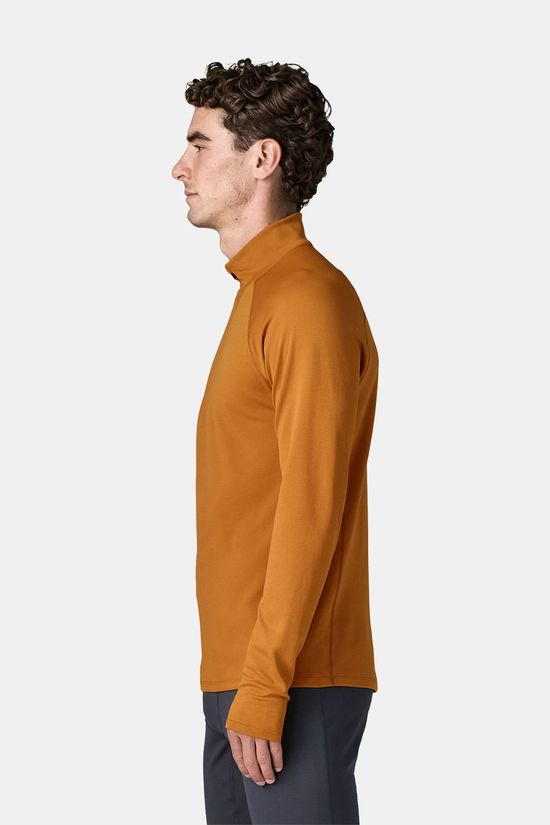 Patagonia Capilene Midweight Zip-Neck Thermoshirt mid brown