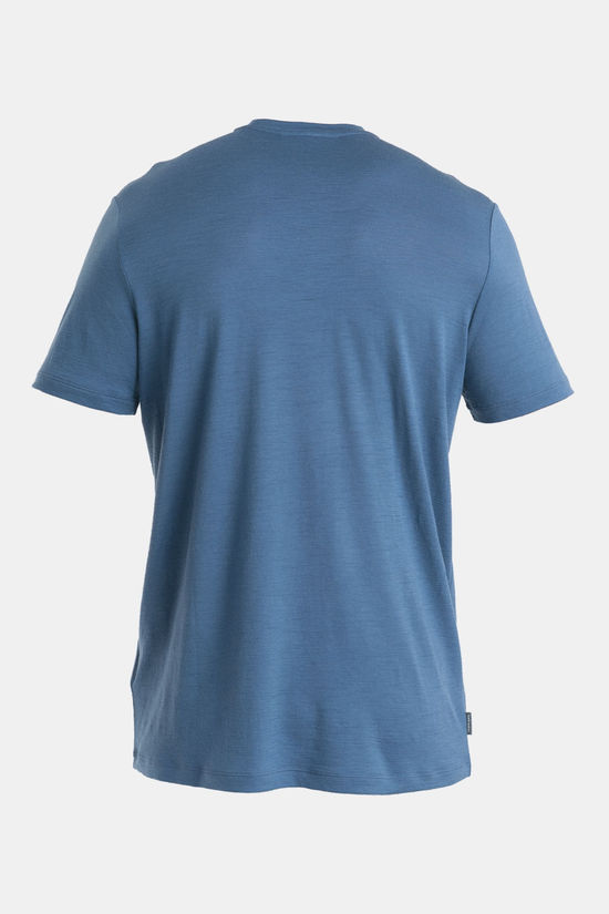 icebreaker Merino 150 Tech Lite III SS Tee mid blue