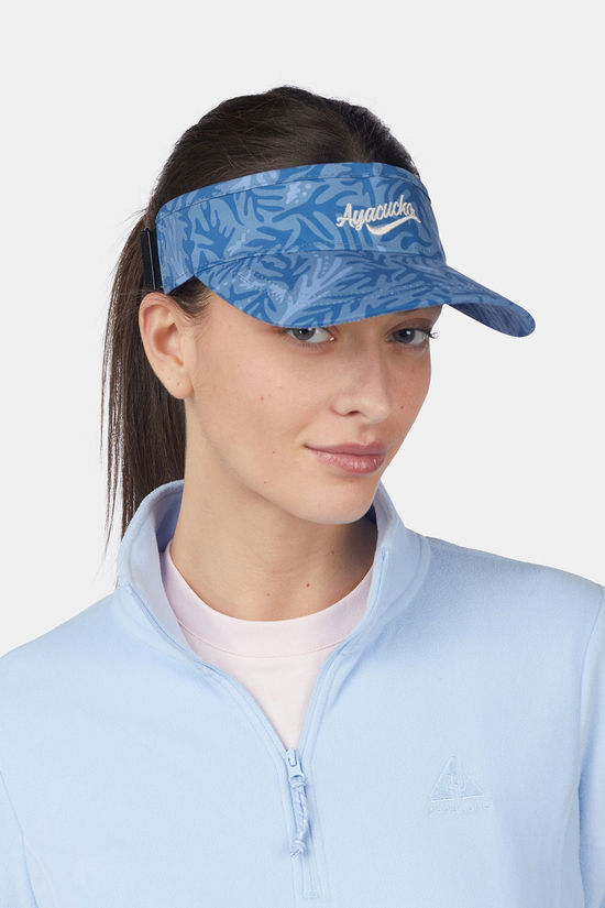 Ayacucho Sunblock Visor Mid Blue/Patterned