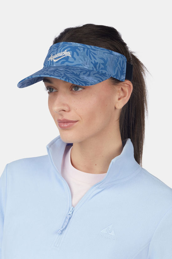 Ayacucho Sunblock Visor Mid Blue/Patterned