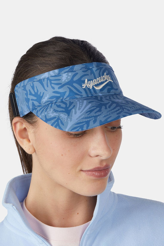 Ayacucho Sunblock Visor Mid Blue/Patterned