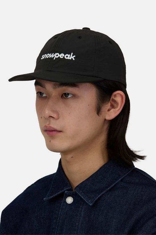 Snow Peak Logo Design Pet black