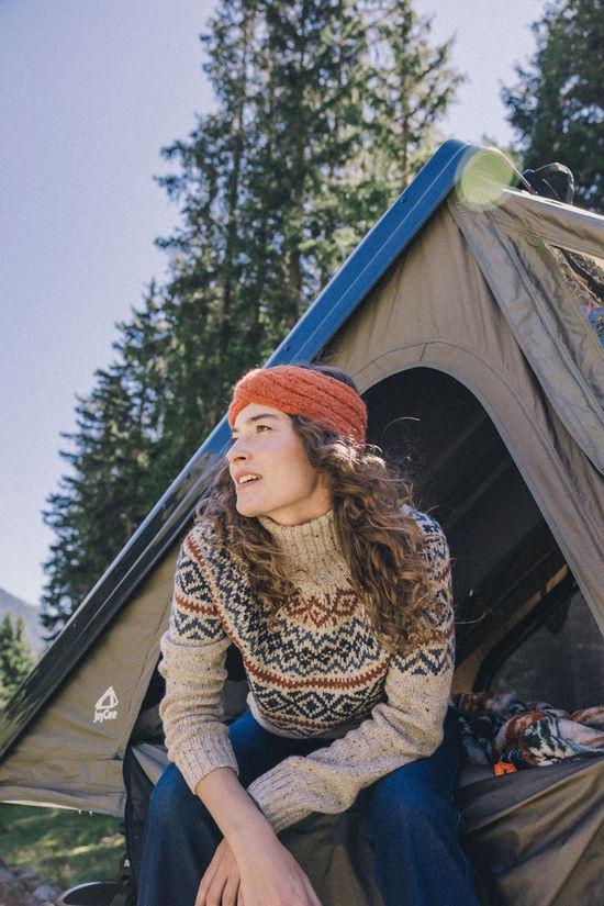Ayacucho Mey Headband Muts rust
