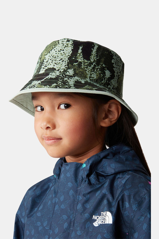 The North Face Class V Omkeerbare Vissershoed Junior Mid Khaki/Ass. Camouflage