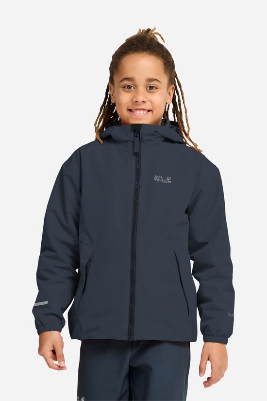 Jack Wolfskin Iceland 3-In-1 Jas Kind Navy Blue