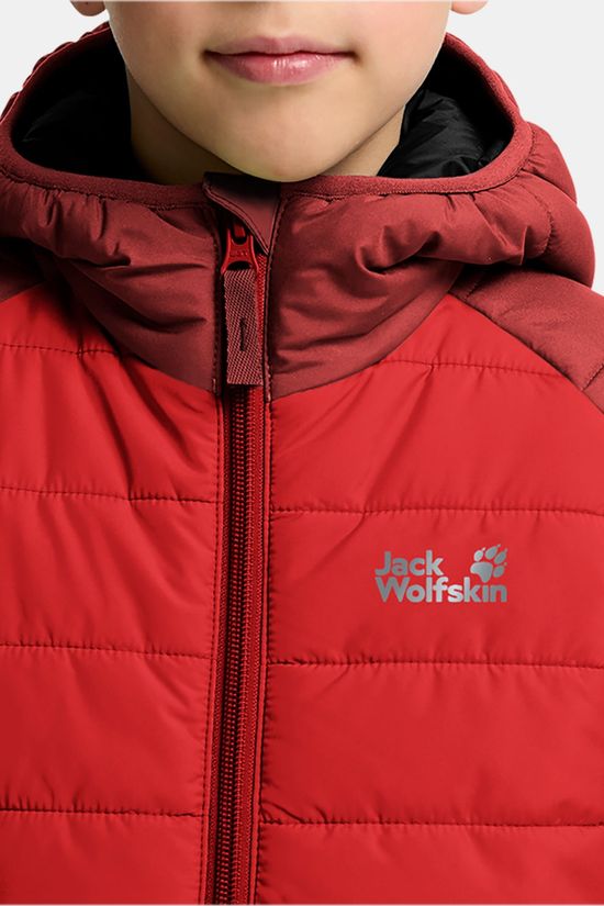 Jack Wolfskin Zenon Isolatiejas Kind dark red