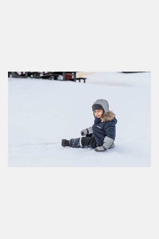 Didriksons Bjärven Parka Junior Navy Blue