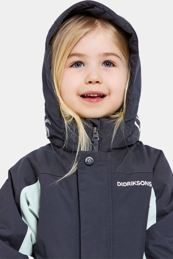 Didriksons Neptun Cover Gevoerd Pak Junior Navy Blue