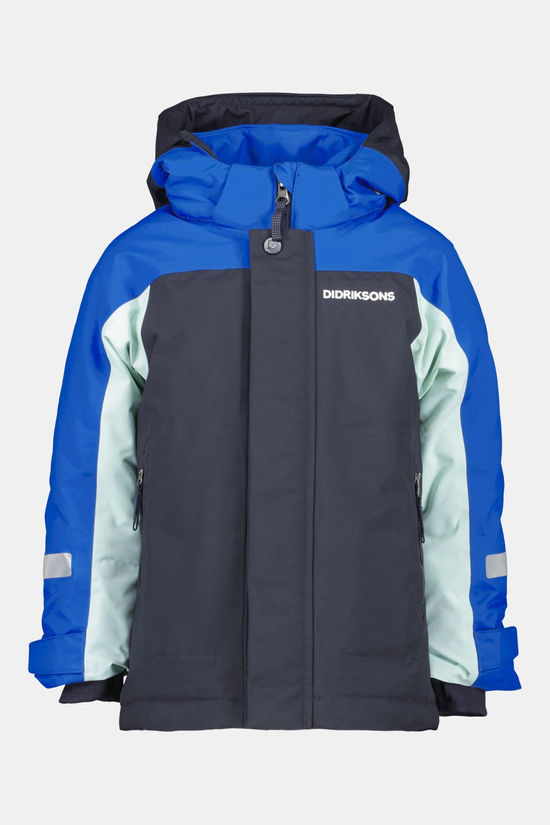 Didriksons Neptun Gevoerde Jas Junior Navy Blue