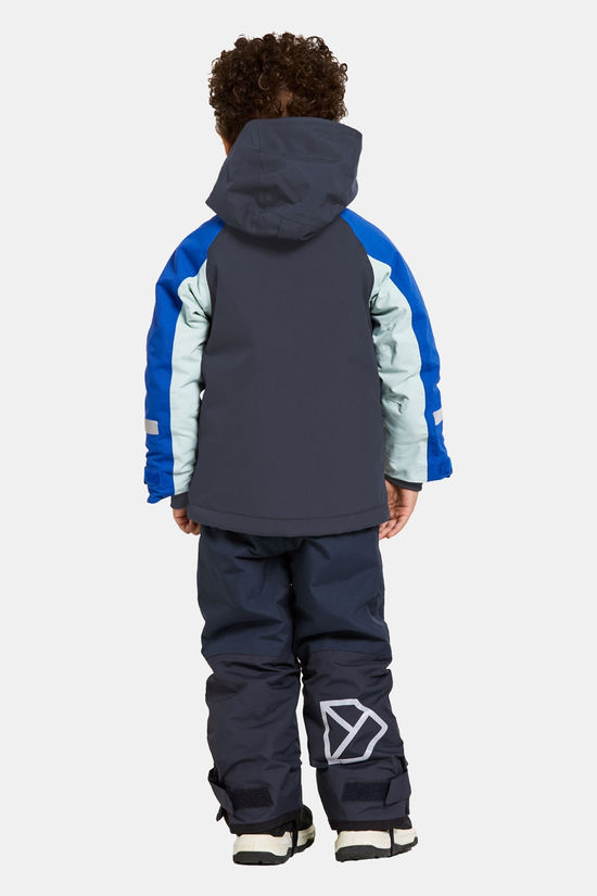 Didriksons Neptun Gevoerde Jas Junior Navy Blue