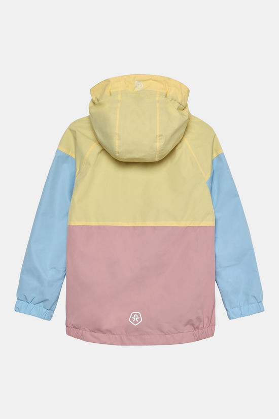 Color Kids Colorblock Jas Junior light yellow