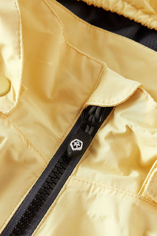 Color Kids Colorblock Jas Junior light yellow