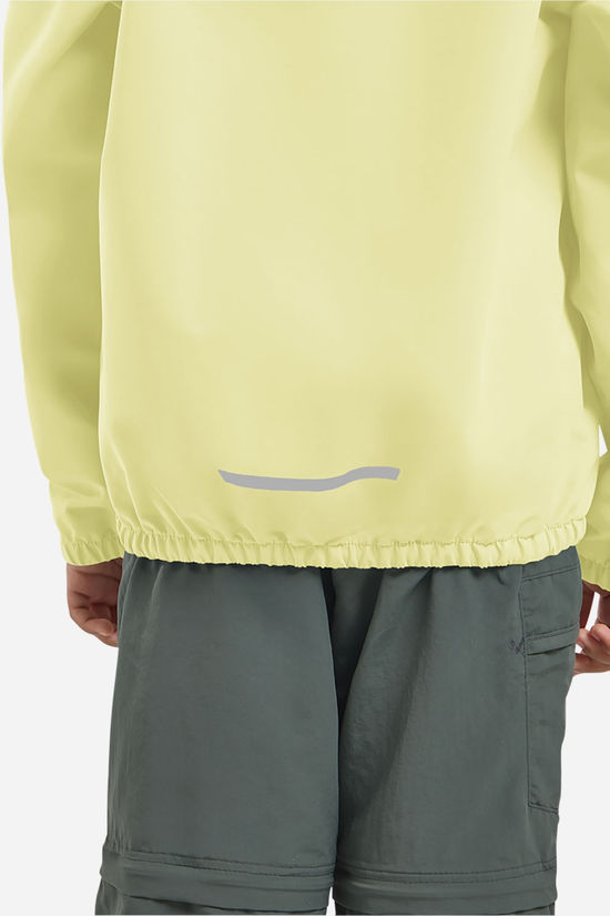 Jack Wolfskin Flaze Jacket K Hardshell Jas Junior light yellow