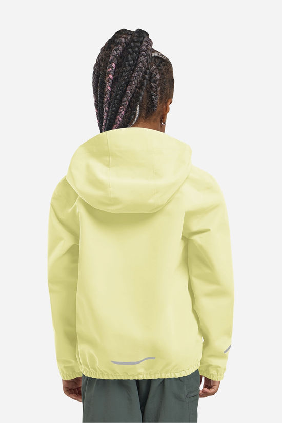 Jack Wolfskin Flaze Jacket K Hardshell Jas Junior light yellow