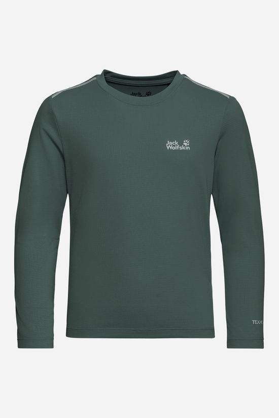 Jack Wolfskin Flare LS Shirt Junior dark khaki