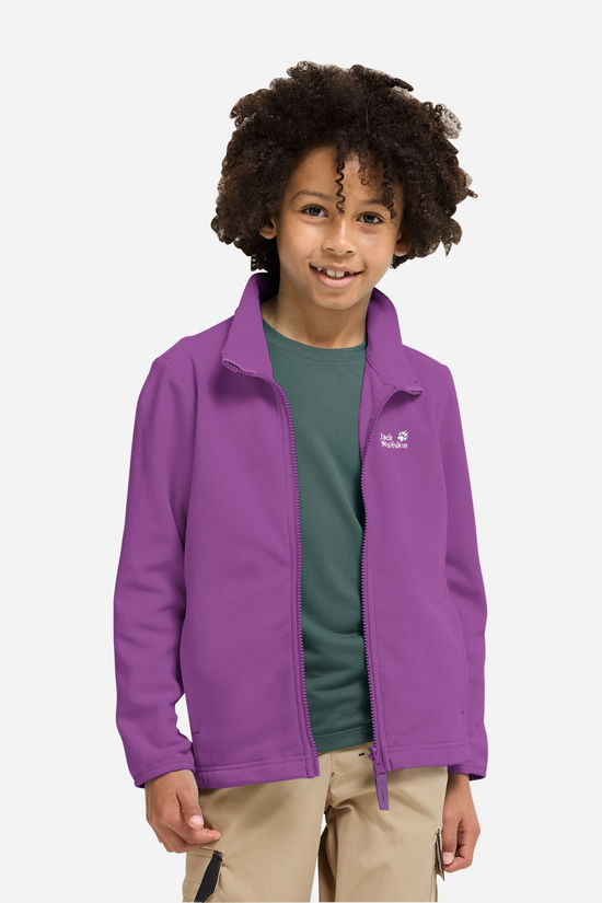 Jack Wolfskin Taunus 100 FZ Fleecevest Junior purple