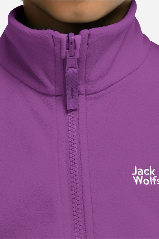 Jack Wolfskin Taunus 100 FZ Fleecevest Junior purple