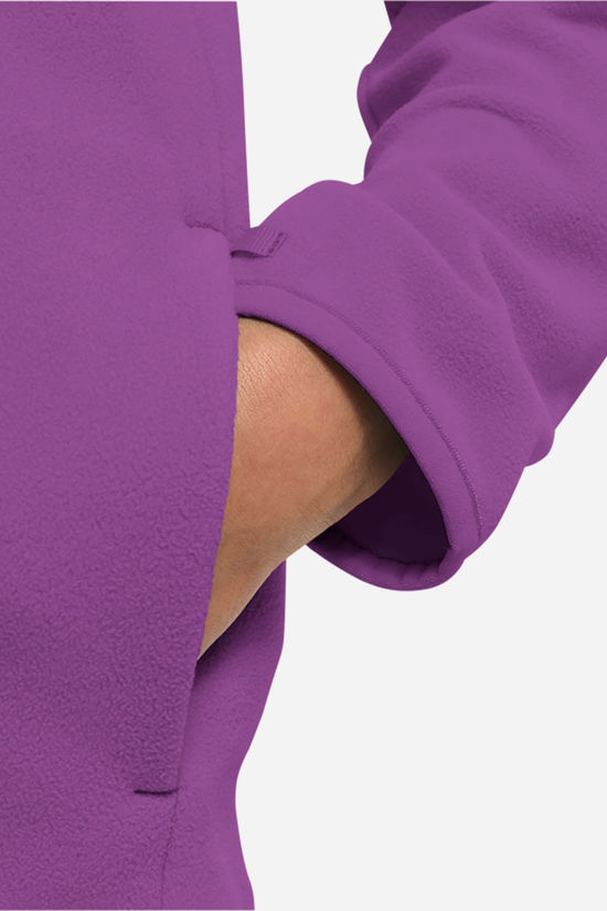 Jack Wolfskin Taunus 100 FZ Fleecevest Junior purple