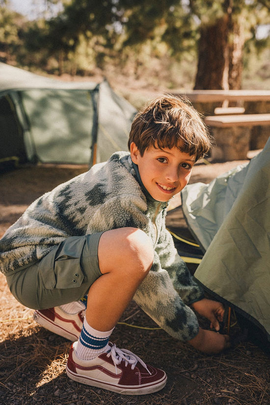 Ayacucho Fabio Korte Broek Junior mid khaki