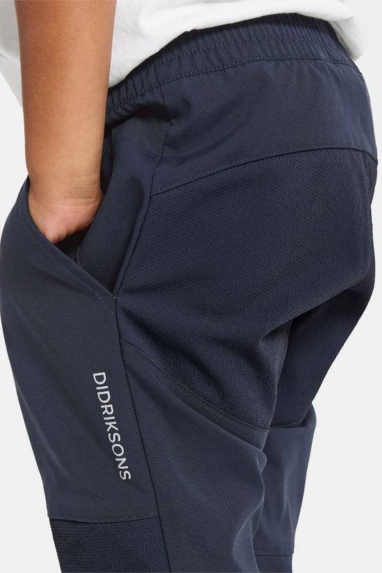 Didriksons Blåbär Outdoorbroek Junior dark blue