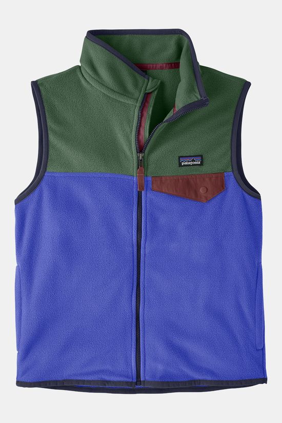 Patagonia Micro D Snap-T Vest Bodywarmer Kind Blauw