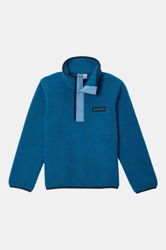 Columbia Helvetia II Half Snap Fleecetrui Junior Blauw