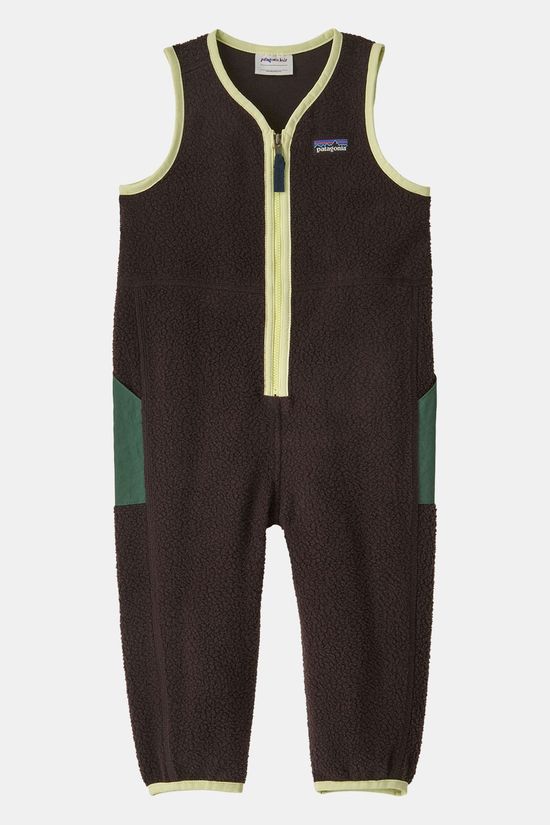 Patagonia Shearling Overalls Peuter dark brown