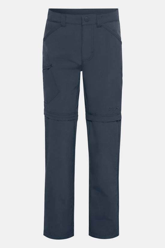 Jack Wolfskin Safari Zip Off Pants Kids Dark Blue/Dark Blue