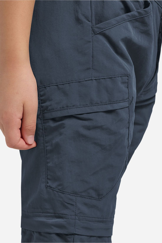 Jack Wolfskin Safari Zip Off Pants Kids Dark Blue/Dark Blue