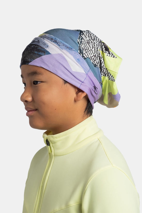 Buff Original Ecostretch Darau Multi Nekwarmer Junior Lime Green/Lilac