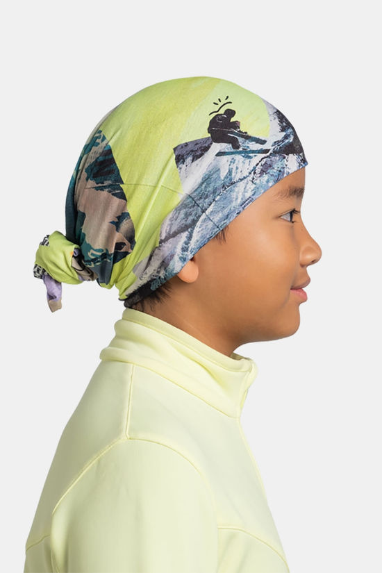 Buff Original Ecostretch Darau Multi Nekwarmer Junior Lime Green/Lilac