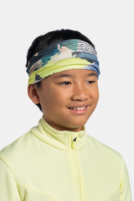 Buff Original Ecostretch Darau Multi Nekwarmer Junior Lime Green/Lilac