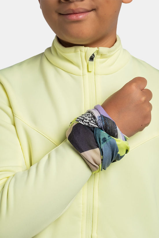 Buff Original Ecostretch Darau Multi Nekwarmer Junior Lime Green/Lilac