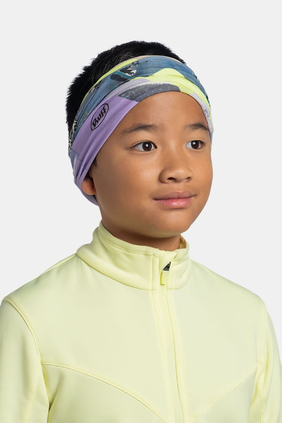 Buff Original Ecostretch Darau Multi Nekwarmer Junior Lime Green/Lilac
