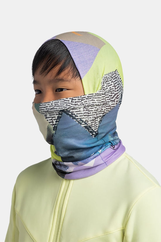 Buff Original Ecostretch Darau Multi Nekwarmer Junior Lime Green/Lilac