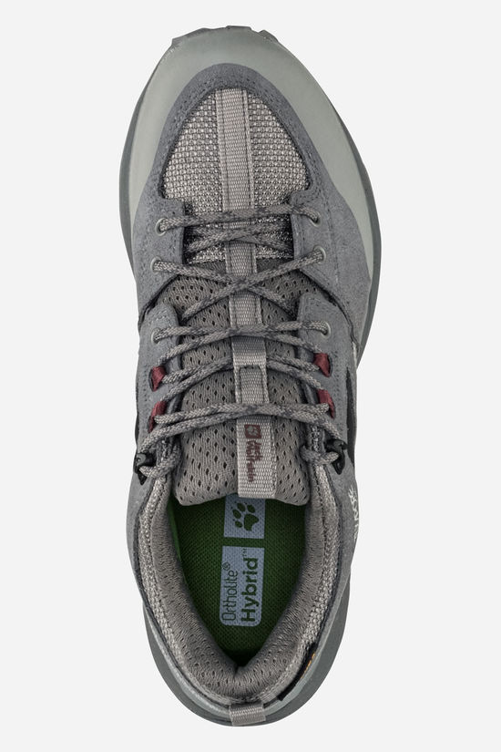 Jack Wolfskin Terraquest Texapore Low Wandelschoen Dames mid grey