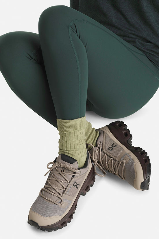 On Cloudrock Low WP Wandelschoen Dames mid grey/light grey