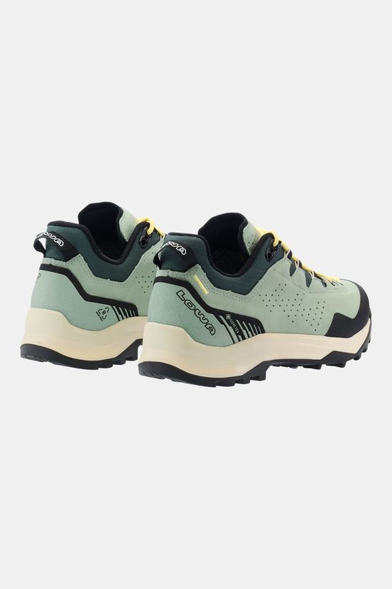 Lowa Explorere Gore-Tex Lo Wandelschoen Dames Petrol/Mid Brown