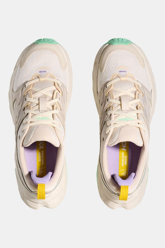 HOKA Anacapa Breeze Low Wandelschoen Dames stone